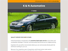 Tablet Screenshot of kandnautomotive.com